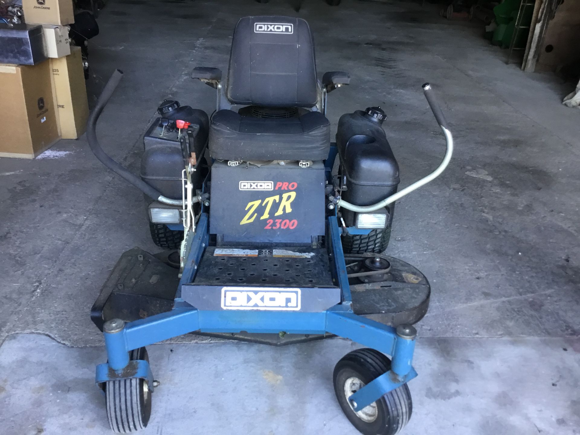 Dixon 2300 PRO ZTR, Zero Turn Mower, 48" Deck, Kohler 19 HP, 925 Hrs. Serial753427 - Image 2 of 4