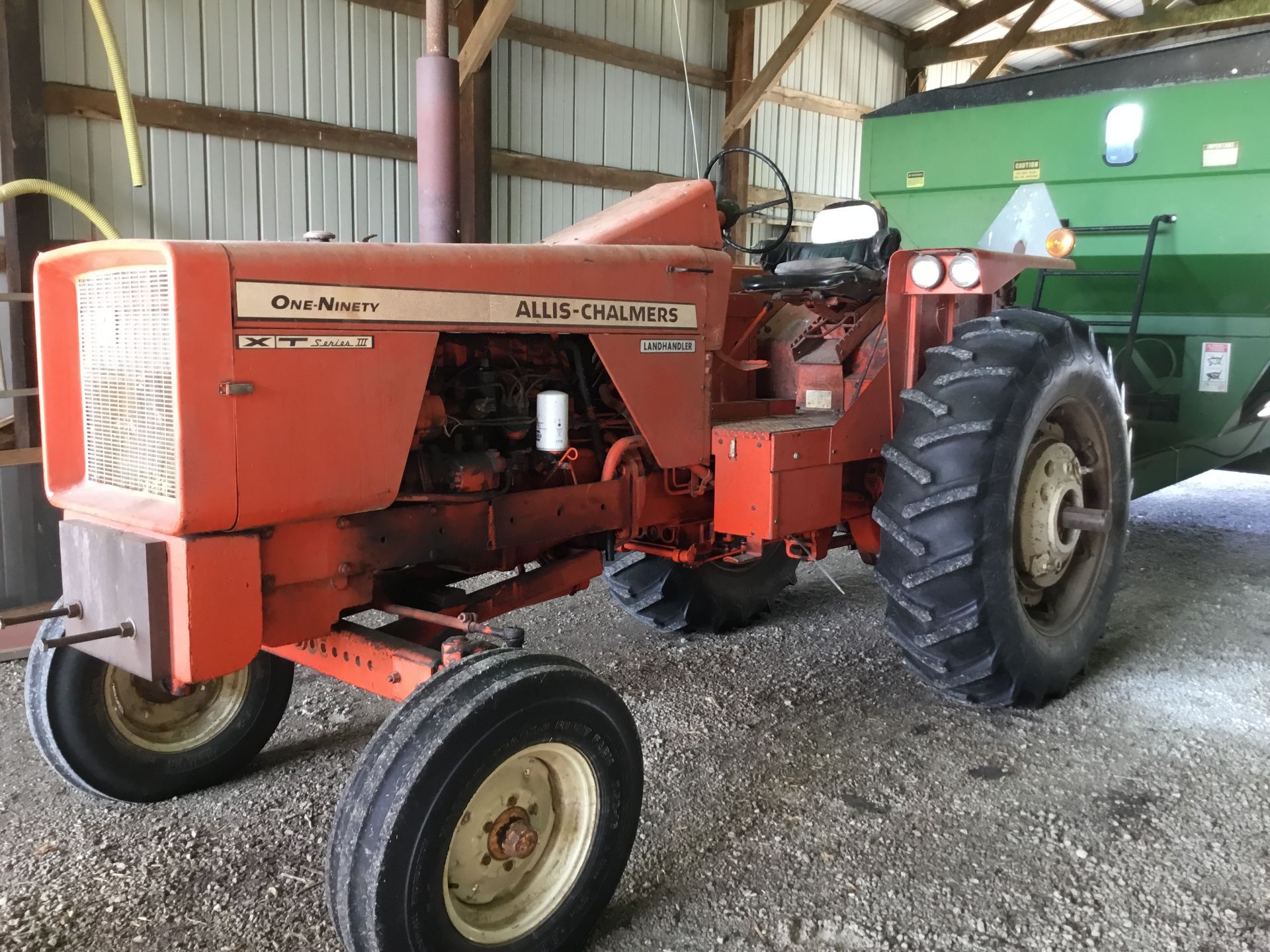 Allis Chalmers 190 XT Series 3, Gas, Wide Front, 3 Pt. Hitch, 16.9-34 Rear Tires, 7:50-16 Front - Image 6 of 9