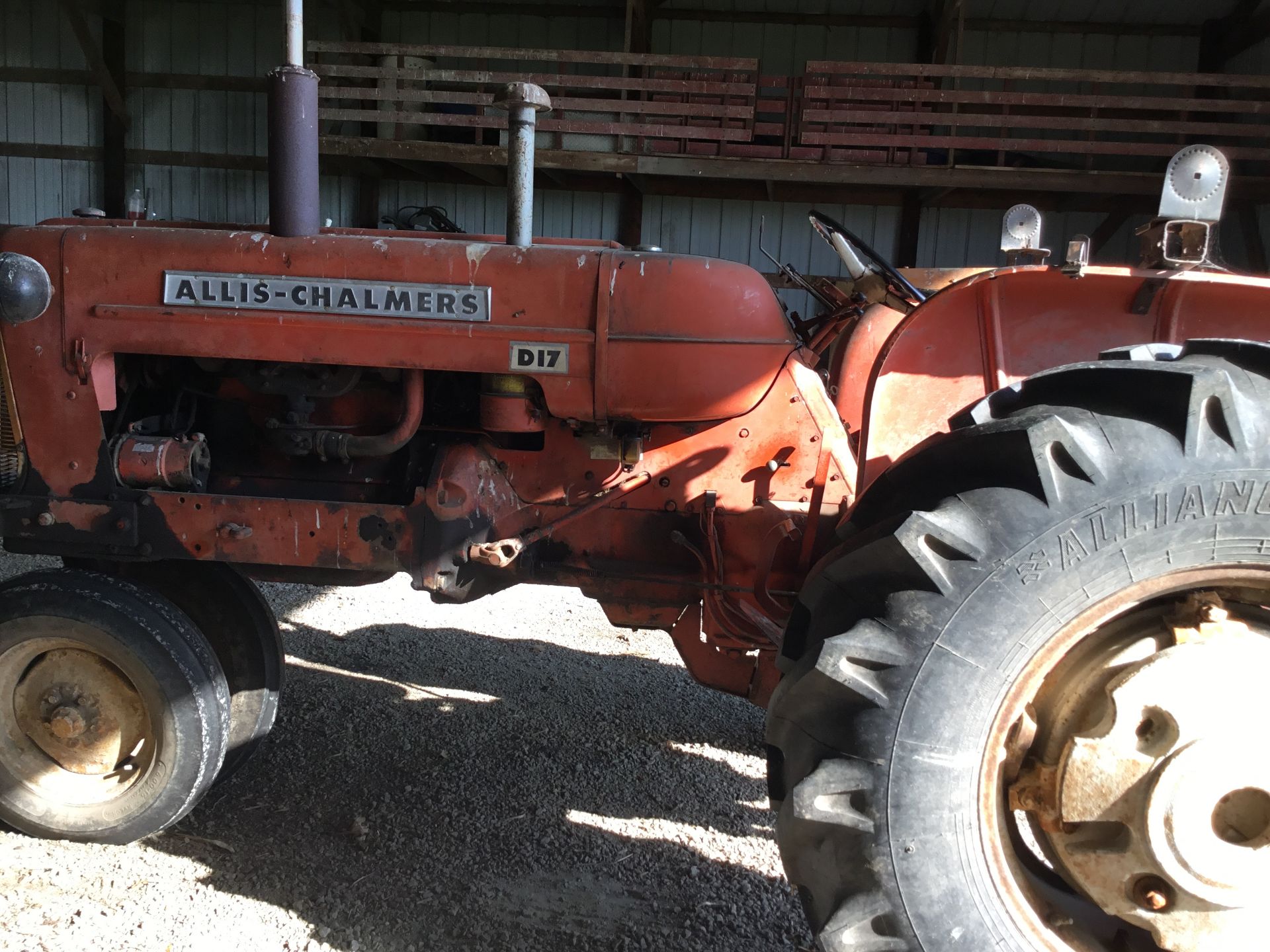 1959 Allis Chalmers D17, Gas, Narrow Front, 2 Pt. Hitch, 16.9-28 Rear Tires, 5900 Hrs., - Image 5 of 9