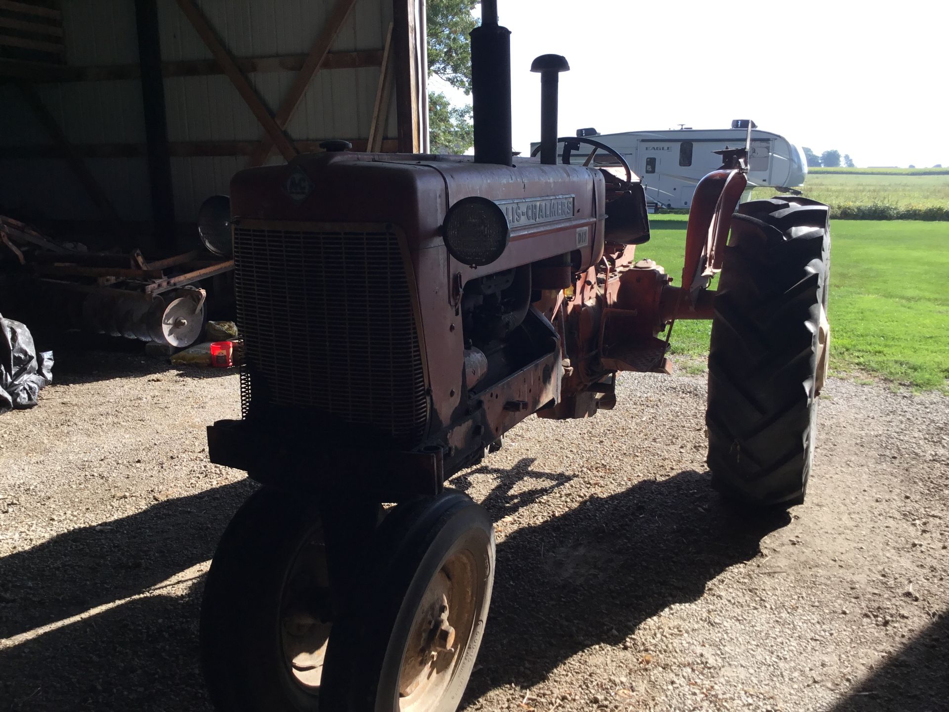 1959 Allis Chalmers D17, Gas, Narrow Front, 2 Pt. Hitch, 16.9-28 Rear Tires, 5900 Hrs., - Image 6 of 9