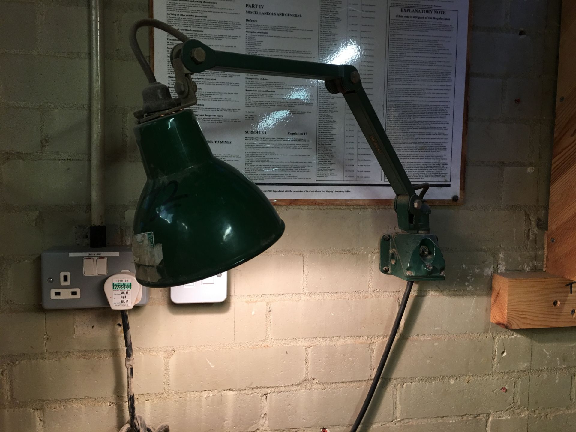 Retro Industrial Lamp - Image 2 of 5