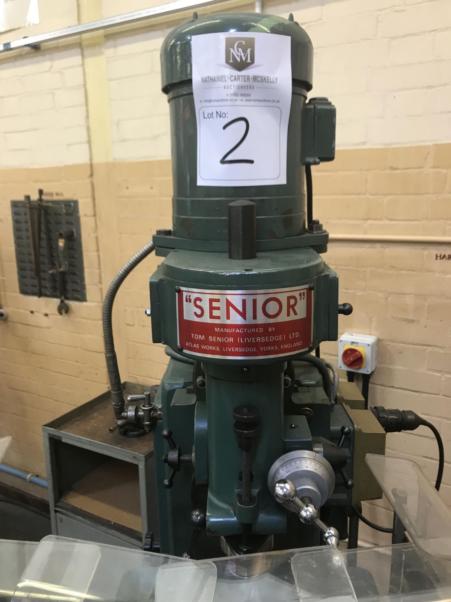 Tom Senior Milling Machine - Image 6 of 11