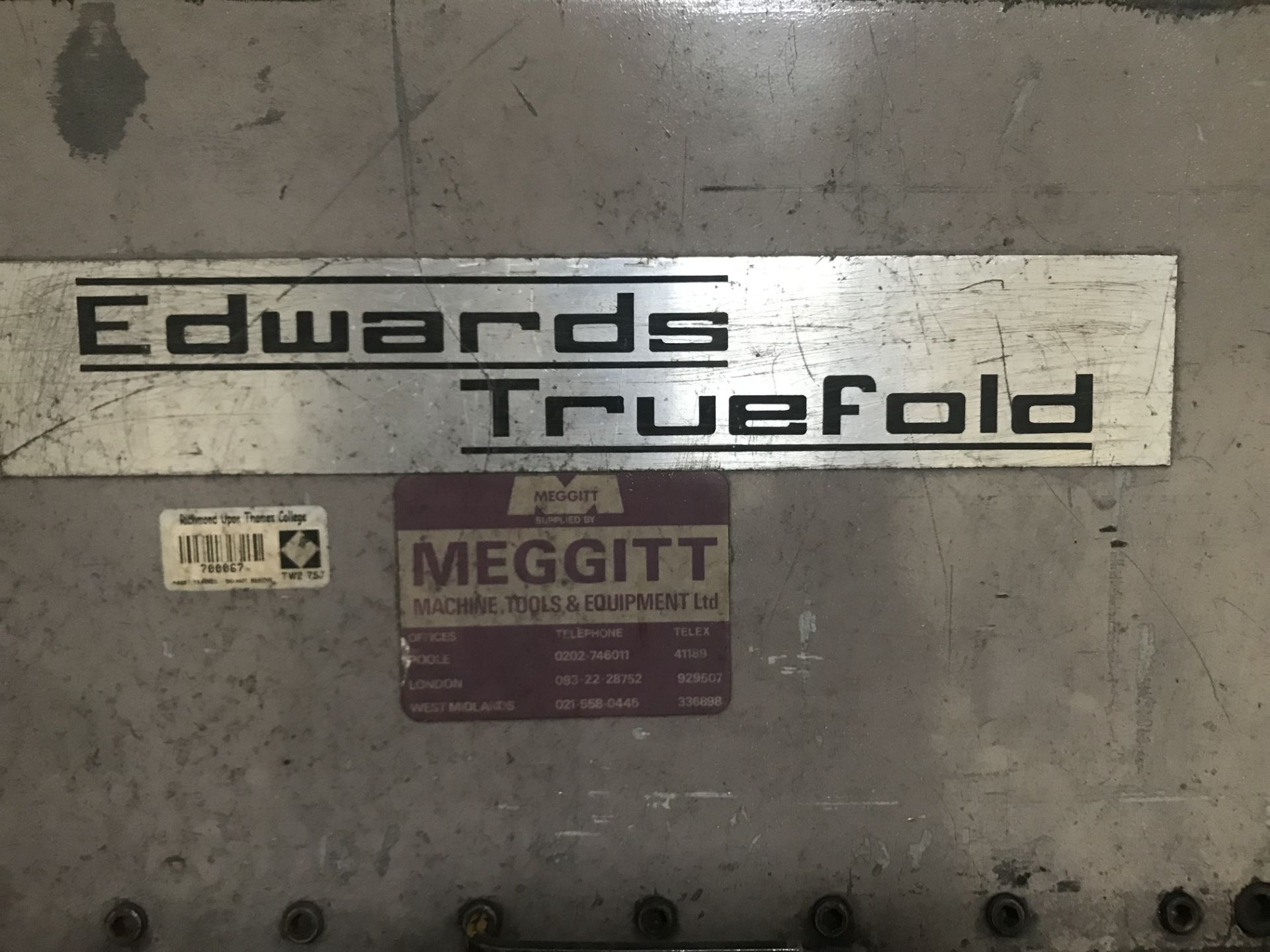 Ewards Truefold 600 Metal Folder - Image 2 of 3