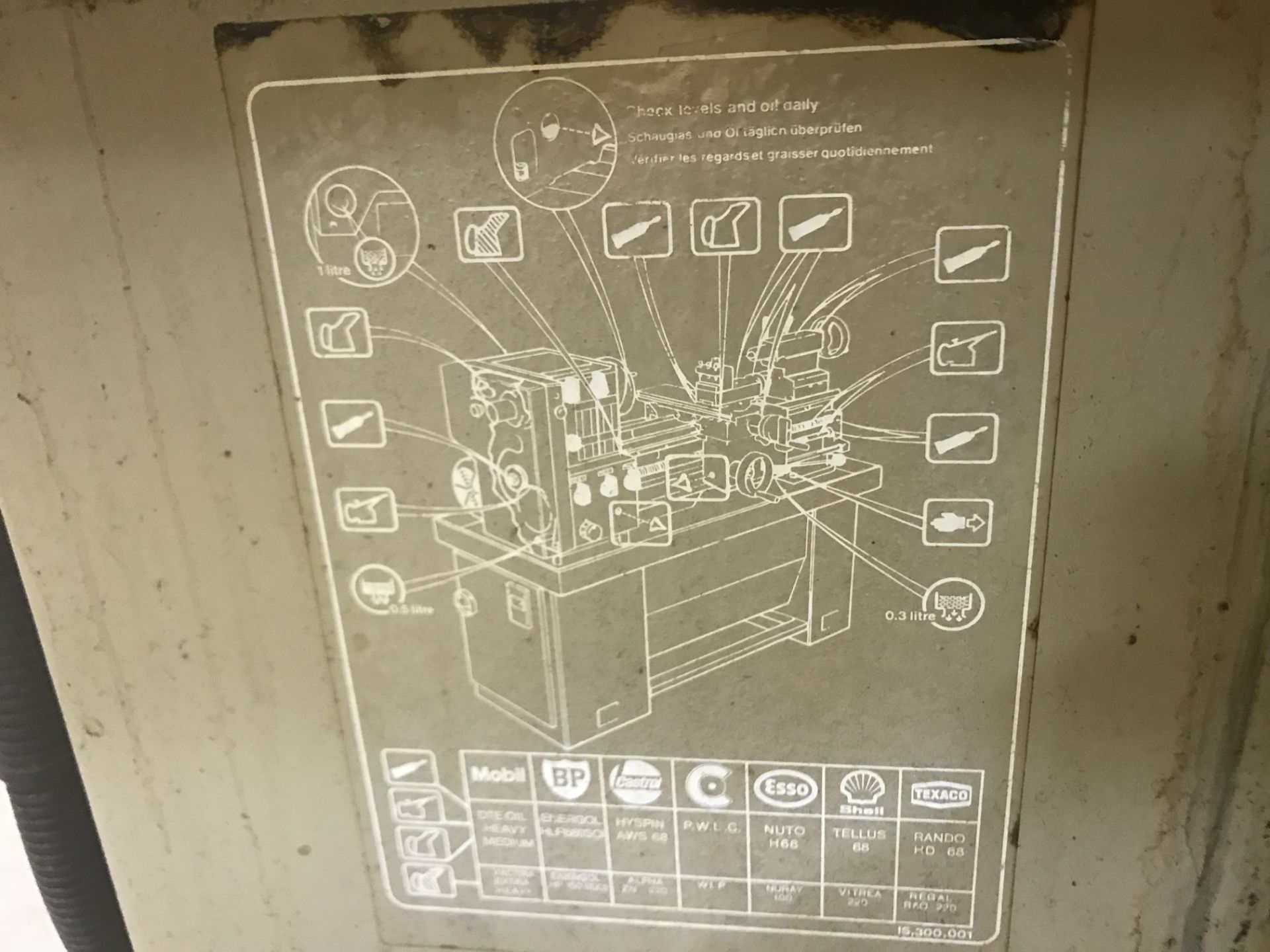 Harrison T300 Lathe - Image 8 of 8