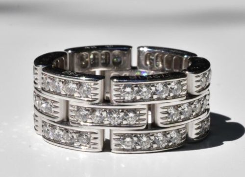 Cartier Maillon Panthere Diamond Ring 18k - Image 11 of 12