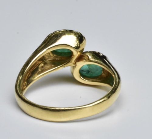 Emerald Ring 18K - Image 11 of 13