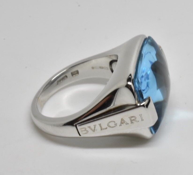 Bvlgari Topaz Ring 18k - Image 8 of 12