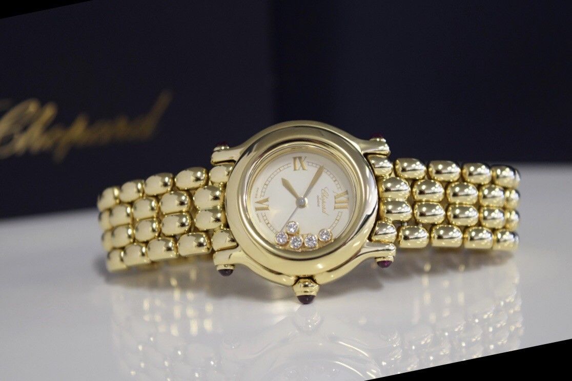 Chopard Happy Diamonds Watch 18k - Image 2 of 12