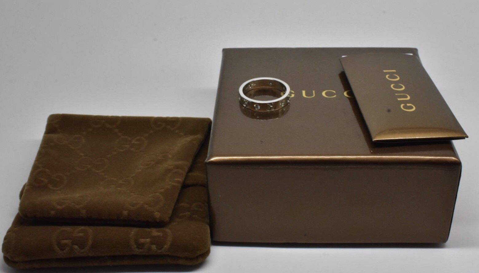 Gucci Diamond Ring 18k - Image 3 of 11