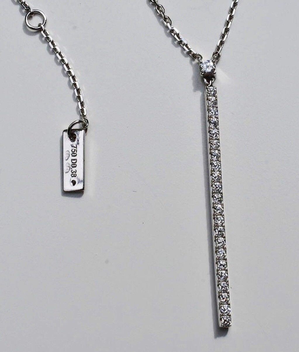 Messika Gatsby Vertical Bar Diamond Necklace - Image 3 of 12