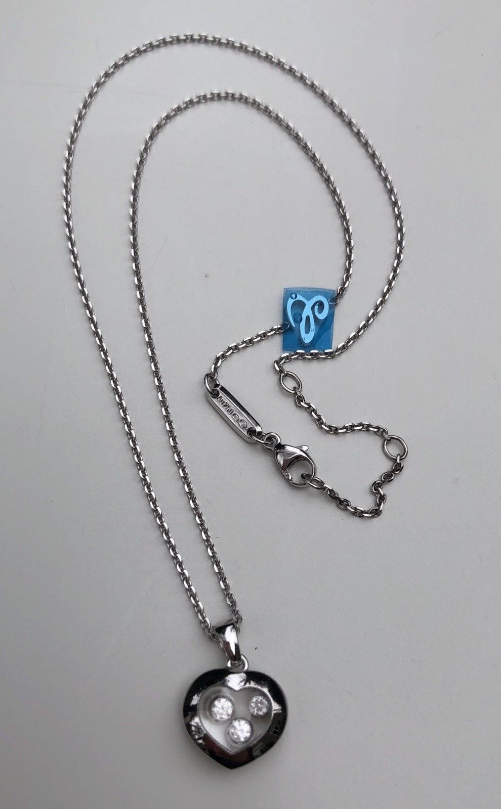 Chopard Happy Diamond Pendant Necklace 18k - Image 10 of 12