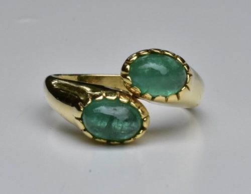 Emerald Ring 18K - Image 7 of 13