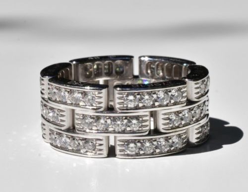 Cartier Maillon Panthere Diamond Ring 18k - Image 12 of 12