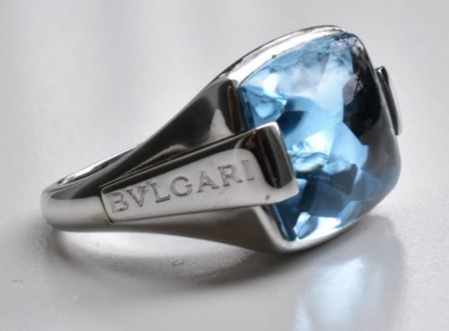 Bvlgari Topaz Ring 18k