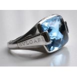 Bvlgari Topaz Ring 18k