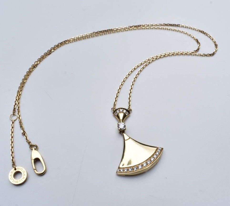 Bulgari Diva Dream Diamond Necklace 18k - Image 6 of 12