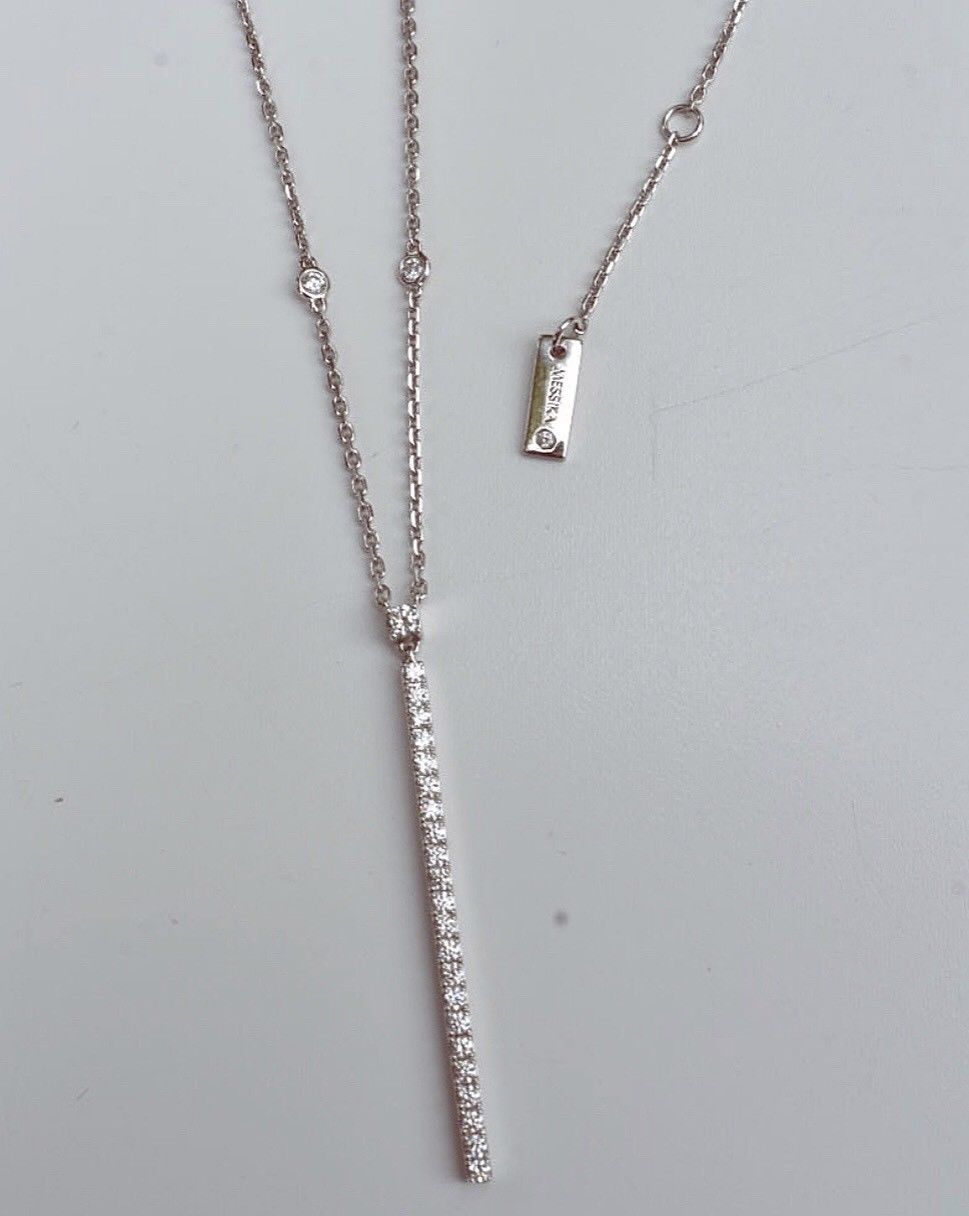 Messika Gatsby Vertical Bar Diamond Necklace - Image 7 of 12