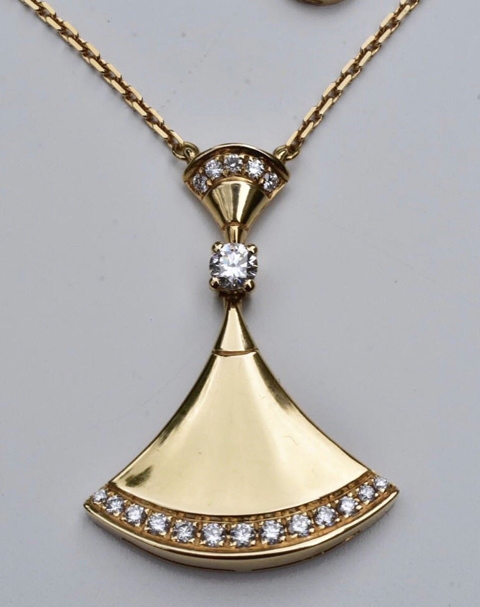 Bulgari Diva Dream Diamond Necklace 18k - Image 4 of 12