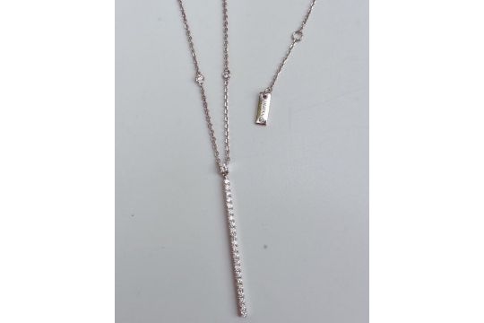 Messika Gatsby Vertical Bar Diamond Necklace - Image 5 of 12