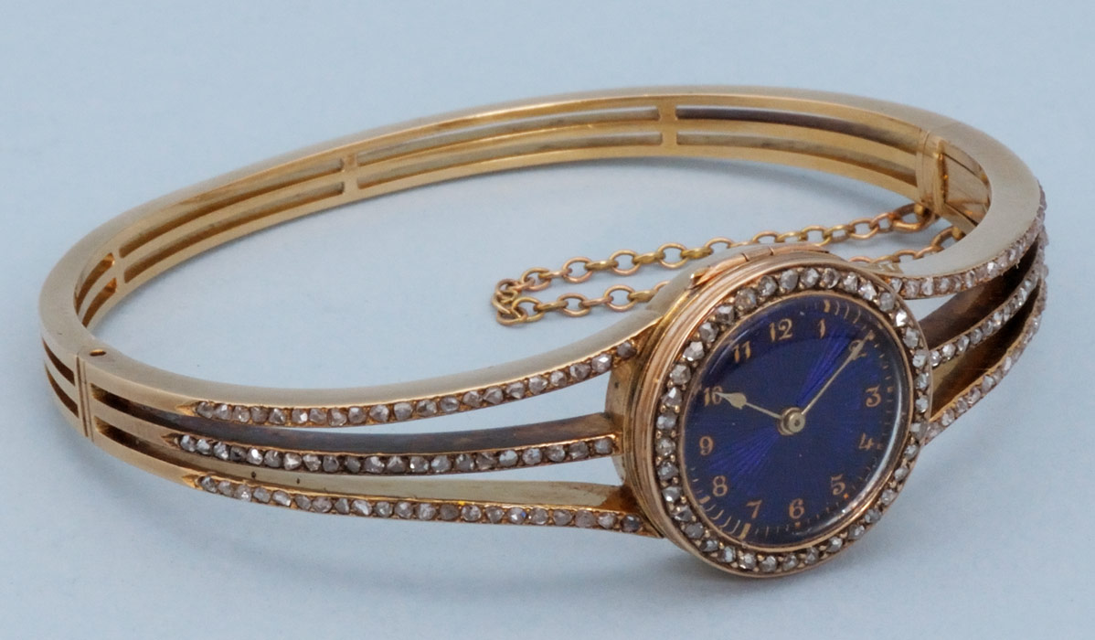 Diamond Set Gold Bracelet Watch - Image 2 of 5