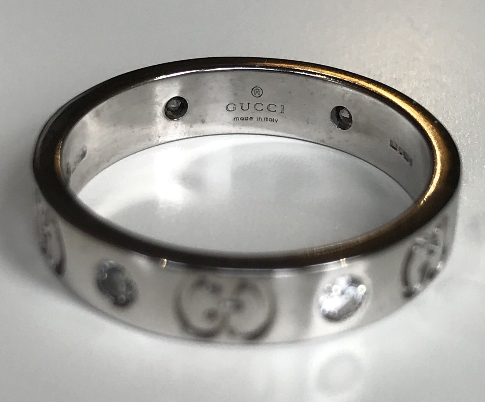 Gucci Diamond Ring 18k - Image 6 of 11