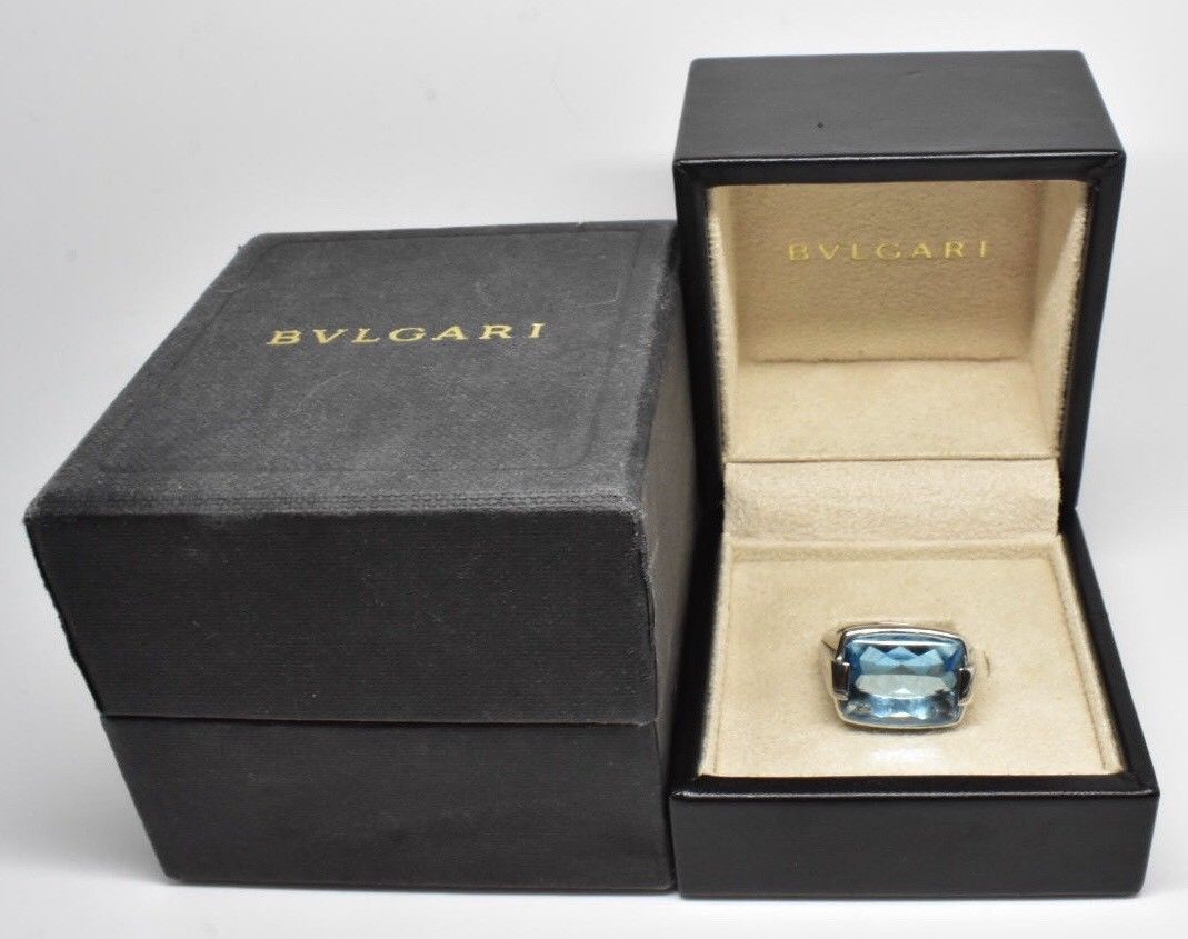 Bvlgari Topaz Ring 18k - Image 4 of 12