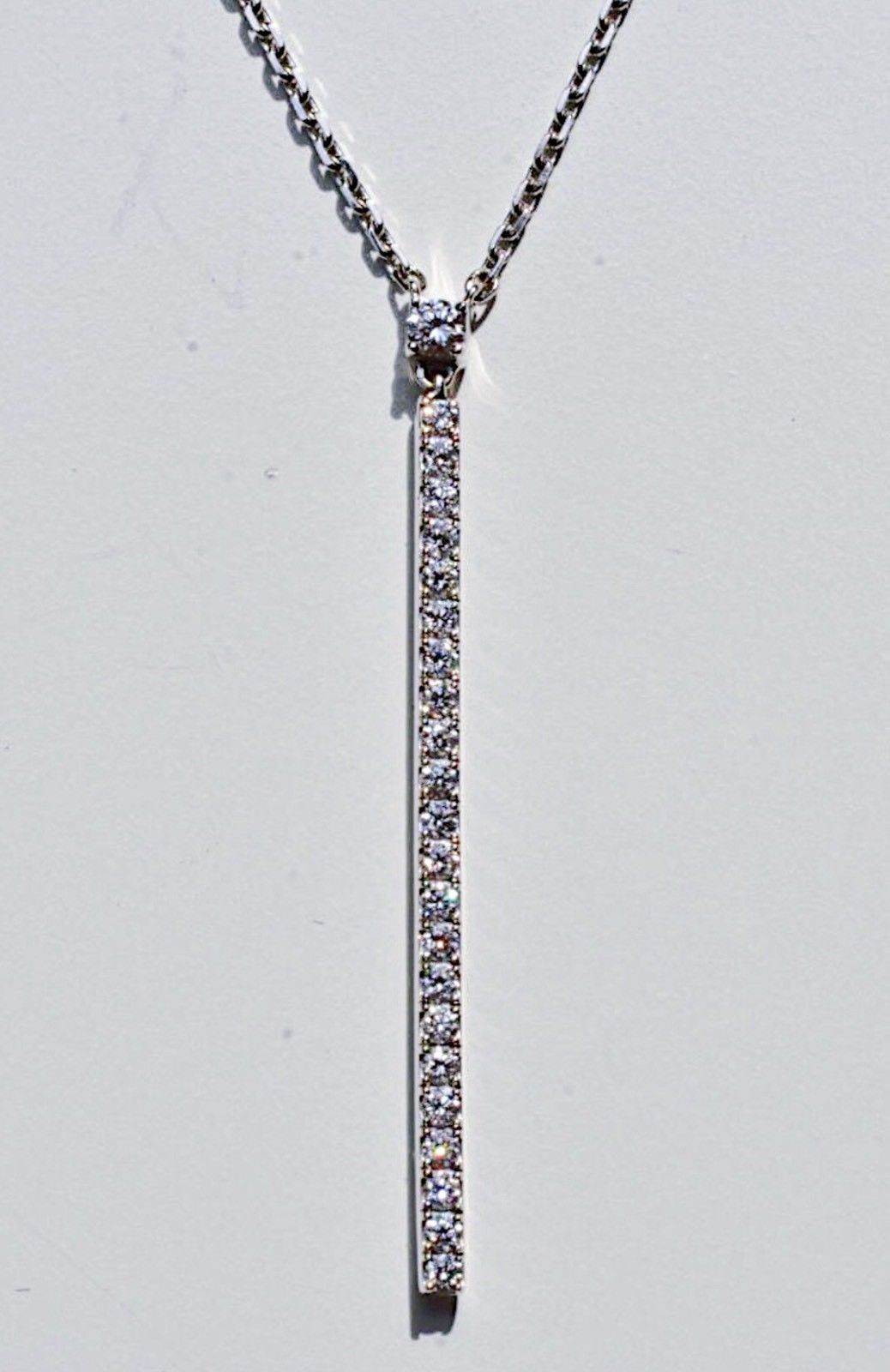 Messika Gatsby Vertical Bar Diamond Necklace - Image 2 of 12