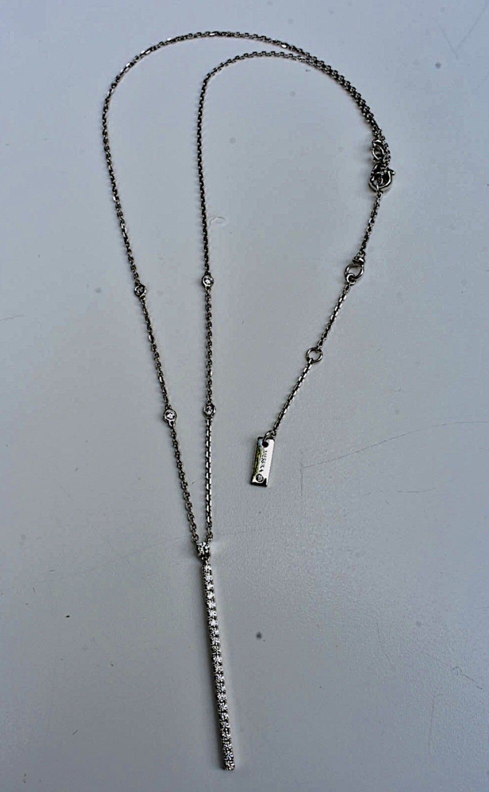 Messika Gatsby Vertical Bar Diamond Necklace - Image 6 of 12