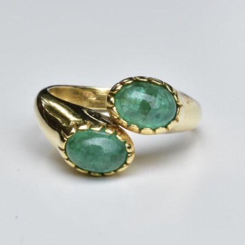 Emerald Ring 18K - Image 6 of 13