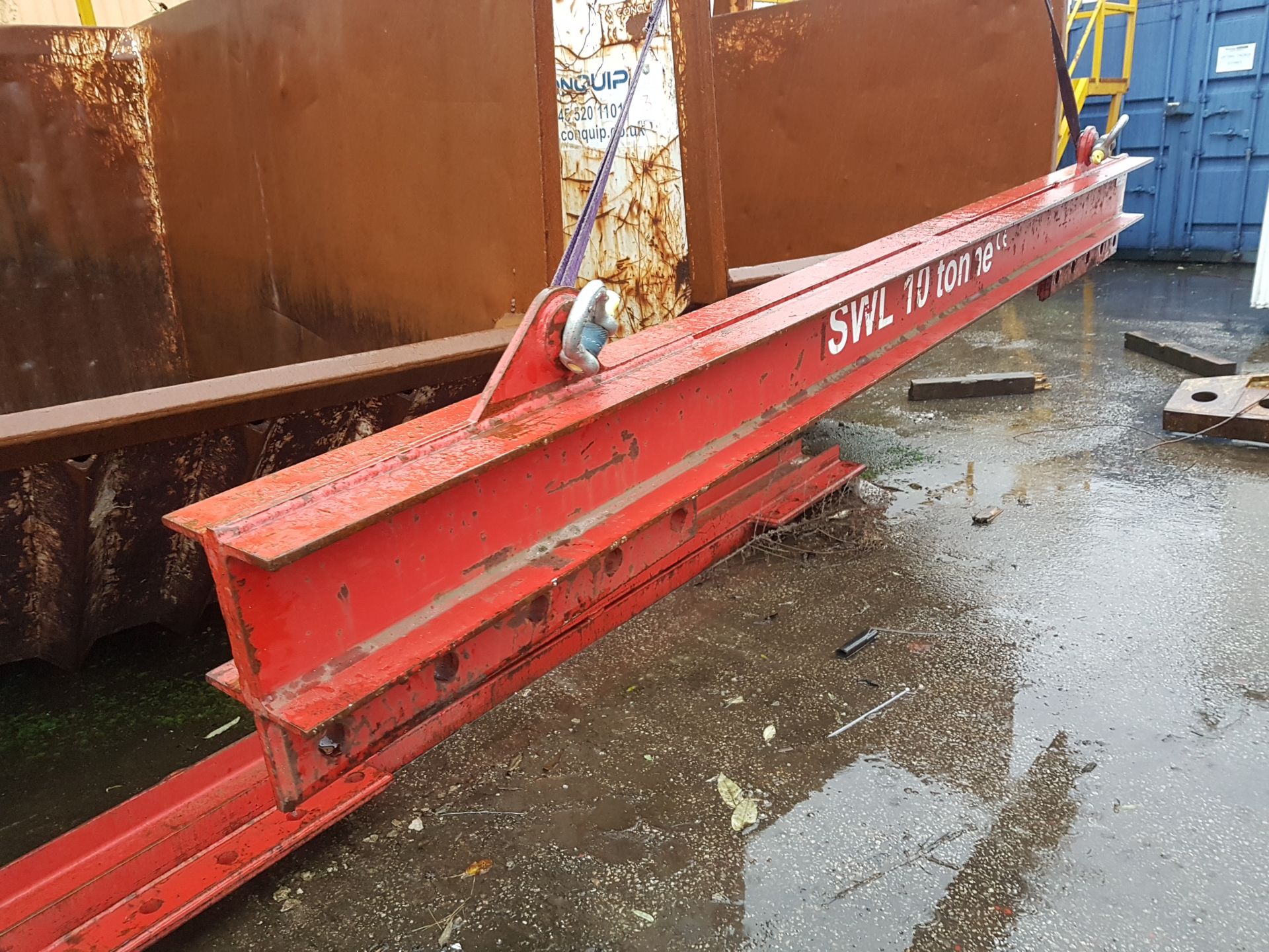 2 NO OF 10 TONNE SWL 3M MULTIPOINT LIFTING BEAMS - Image 3 of 3