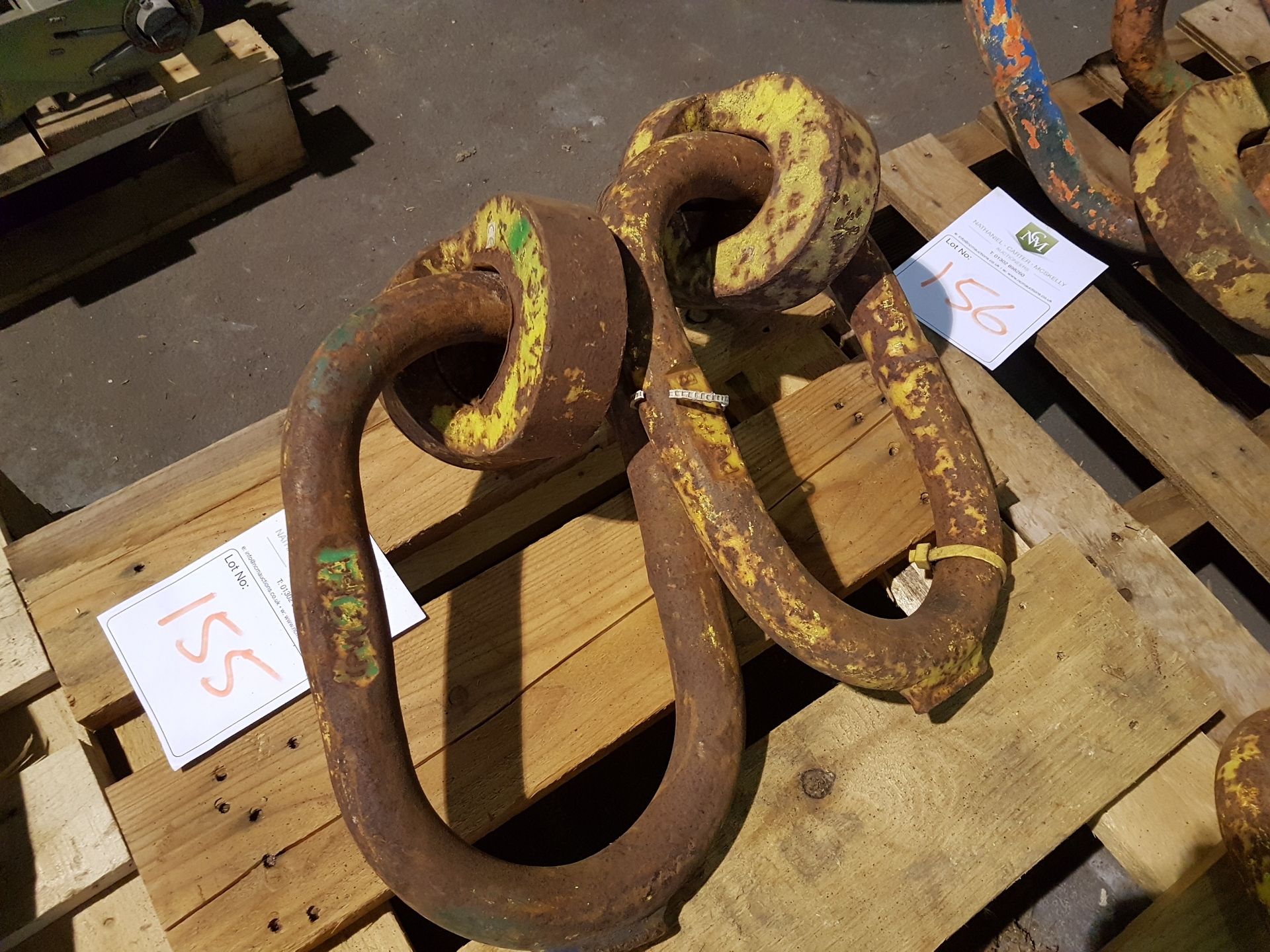 2 NO 12.5 TONNE SWIVEL LIFTING RING