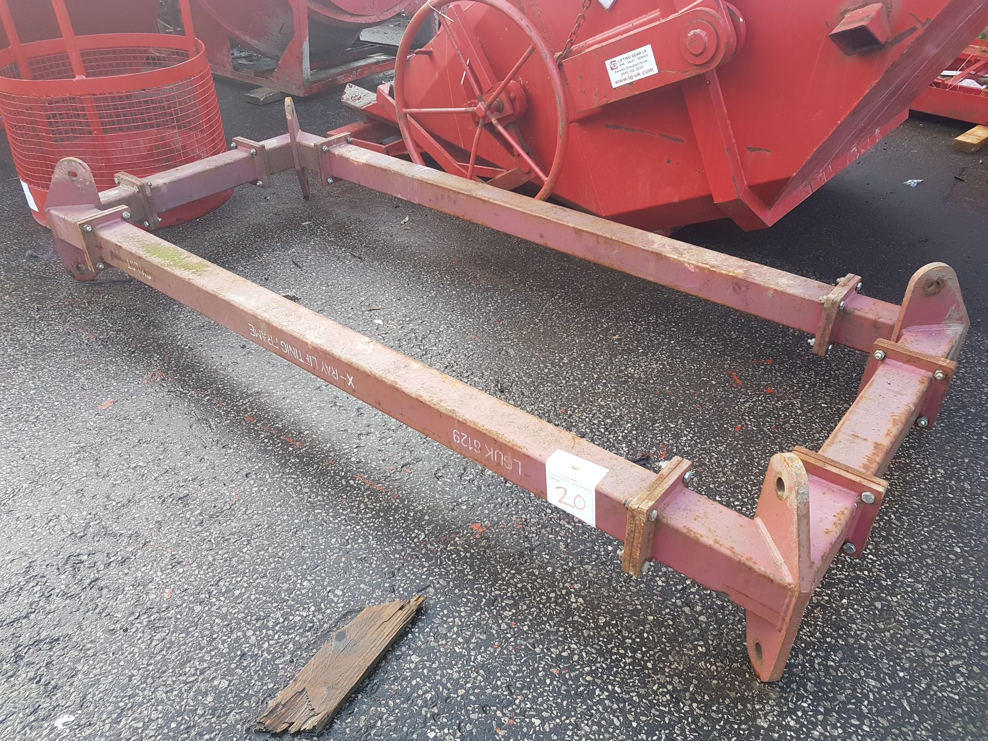 6 TONNE LIFTING FRAME 2.5M X 1M