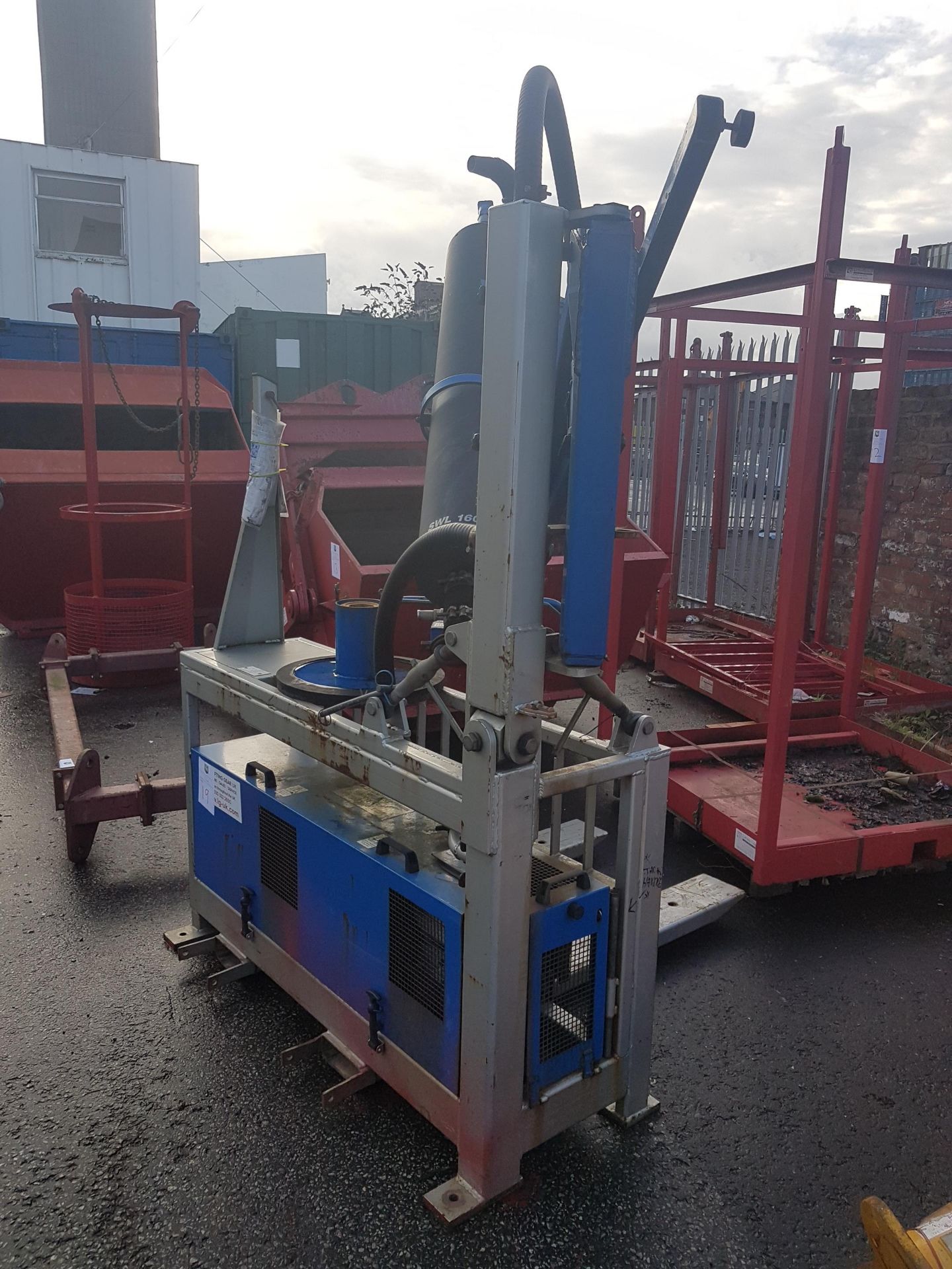 AL - Vac 1600/3500 Flex Fork Mounted Vacuum Lifter SWL 160KG 6M REACH - Image 2 of 3