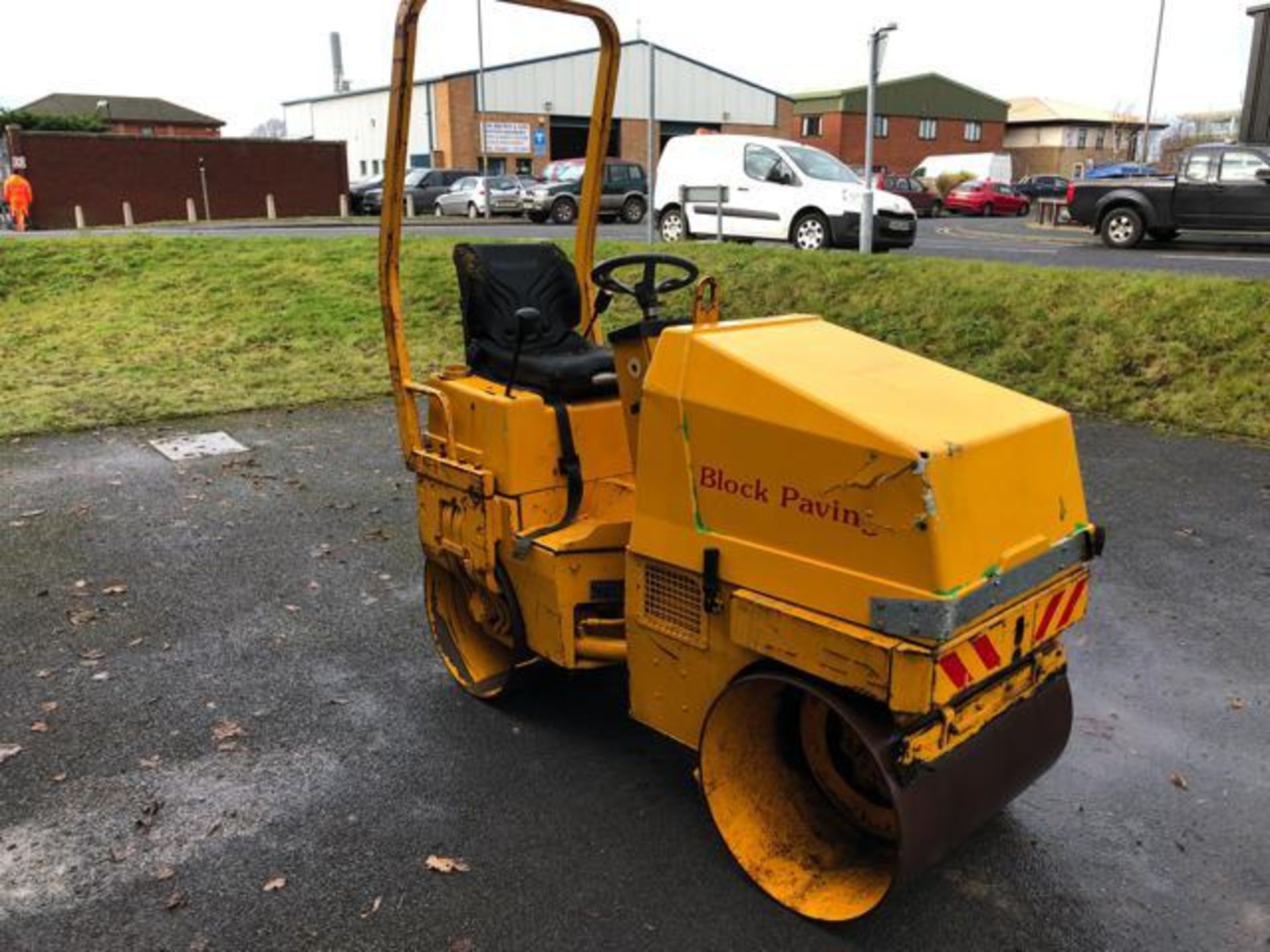 LOT WITHDRAWN | Ammann Diesel Double Drum Ride on Roller - Image 3 of 8