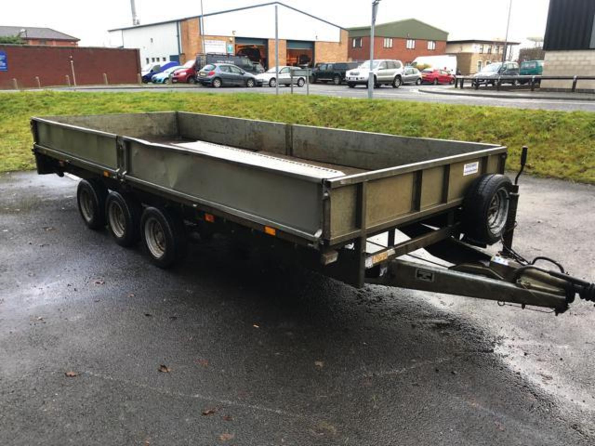 Ifor Williams Tri Axel 16FT Dropside Trailer - Image 5 of 6