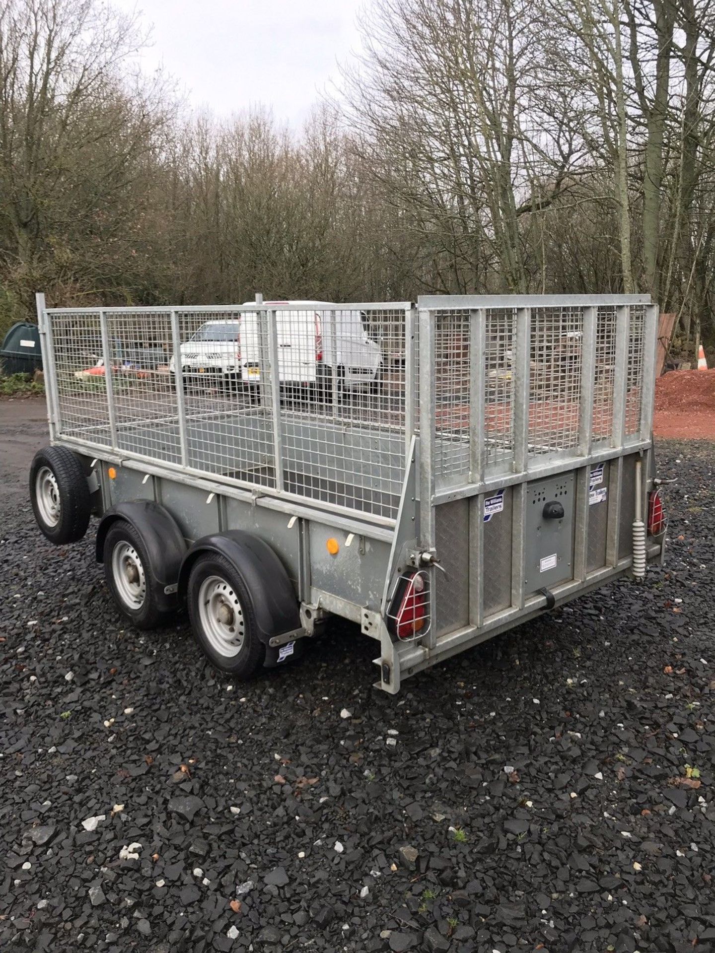 2016 Ifor Williams GD105 2700kg Plant trailer 10’ X 5’ Mesh Sides Ramp Tailgate