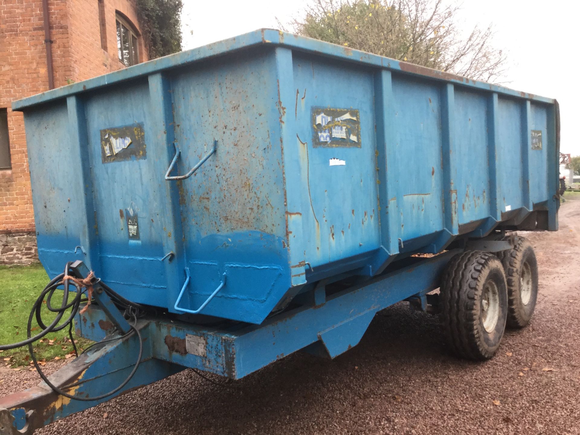 Collins 8ton Tipping Trailer - Bild 2 aus 2