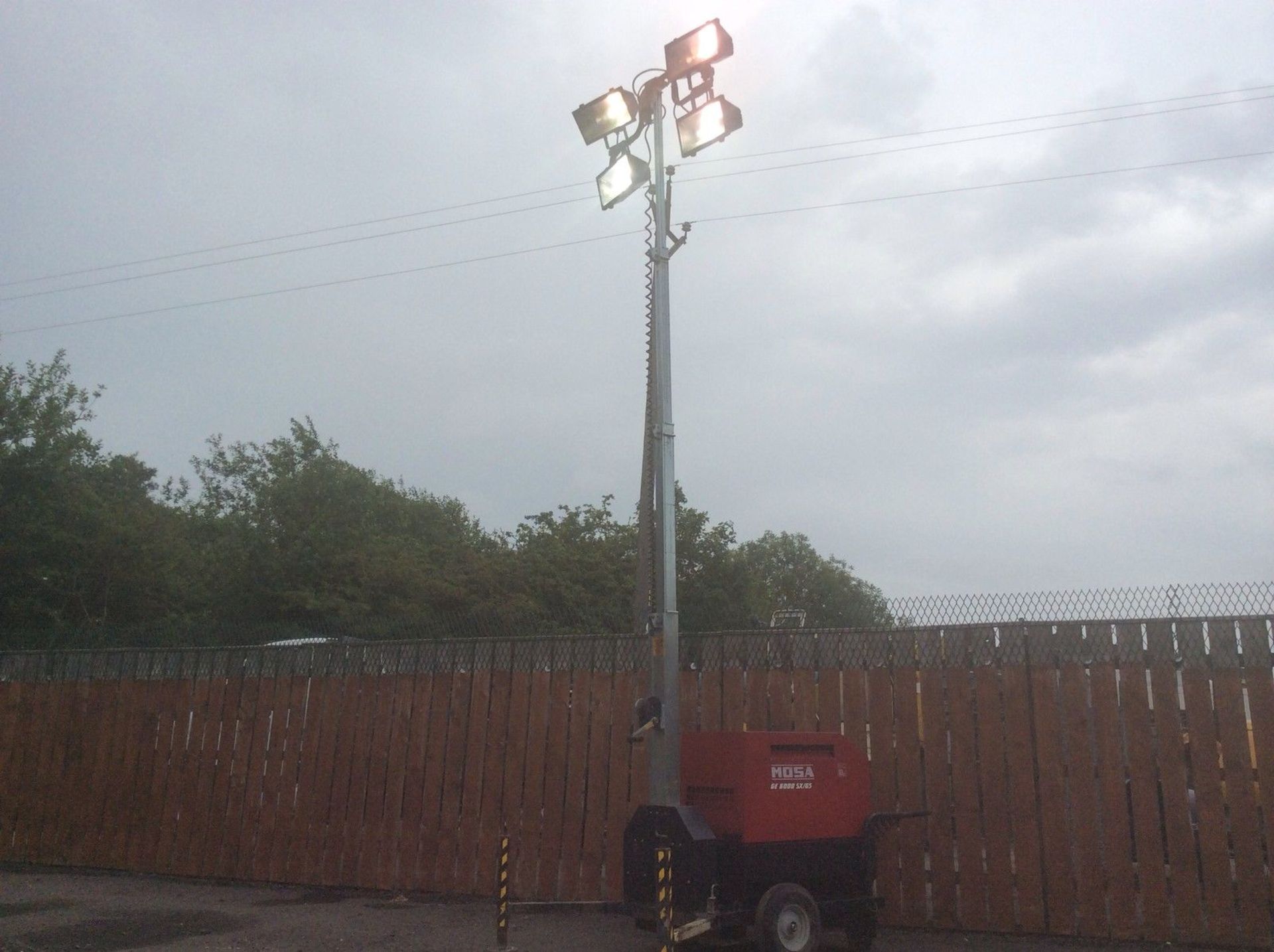 MOSA GE 6000 SX/GS Site or Event lighting tower