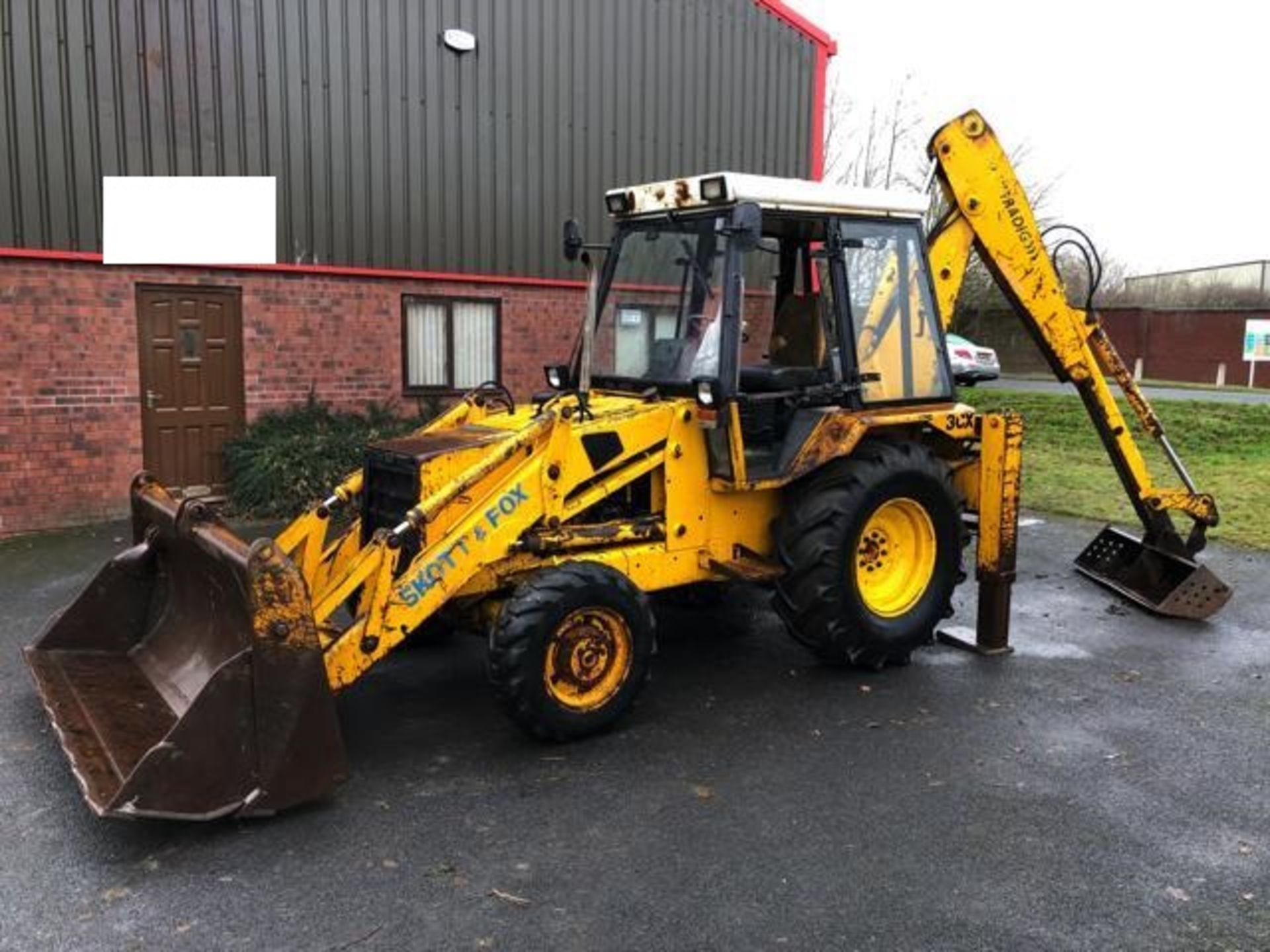 JCB 3CX Project 7 4X4 Wheeled Excavator