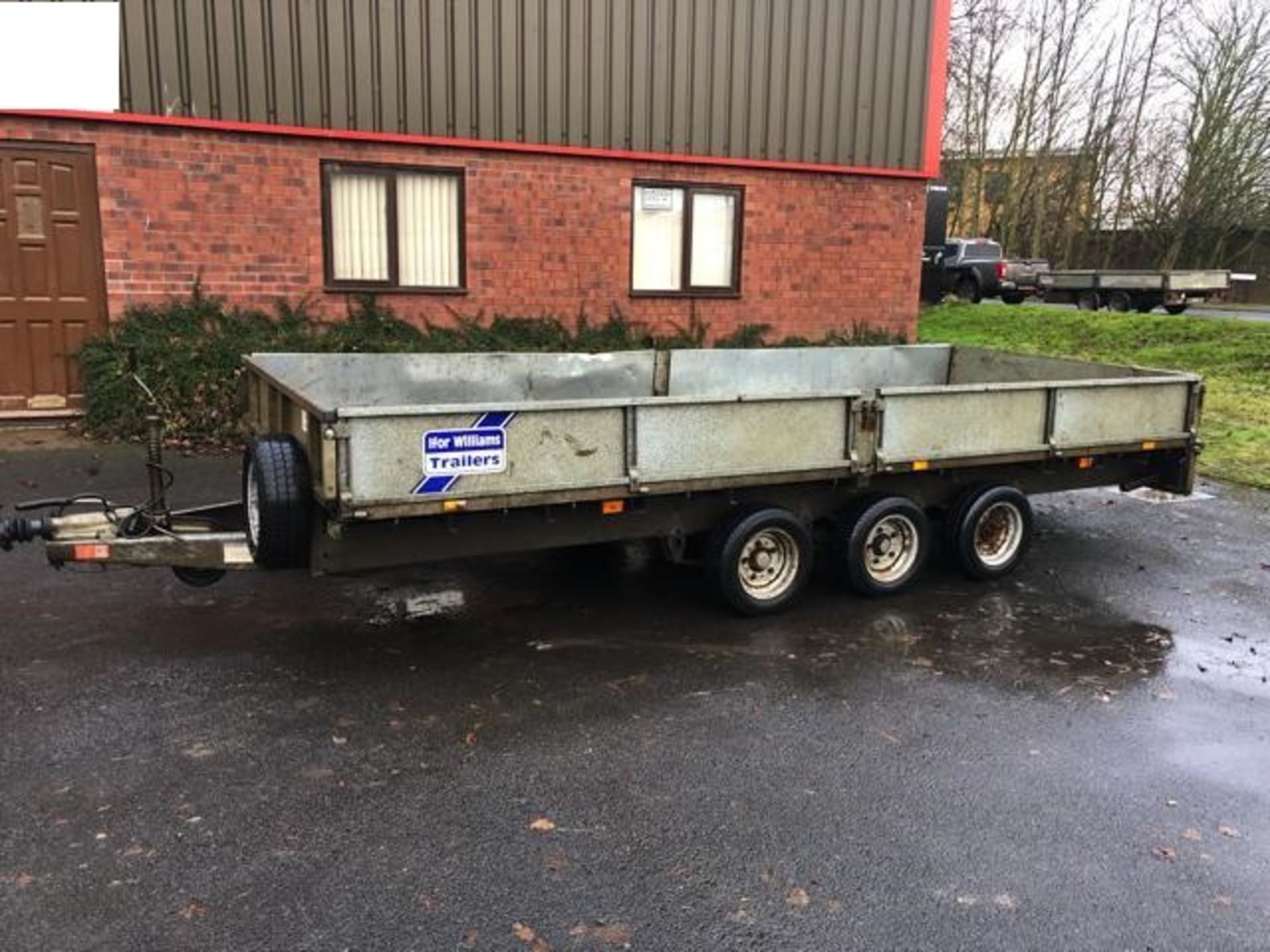 Ifor Williams Tri Axel 16FT Dropside Trailer