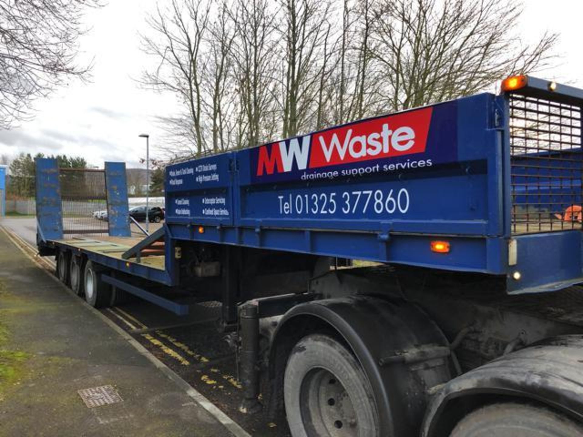 LOT WITHDRAWN | Van Hoolann Tri Axel Step Frame Articulated Trailer - Image 4 of 14