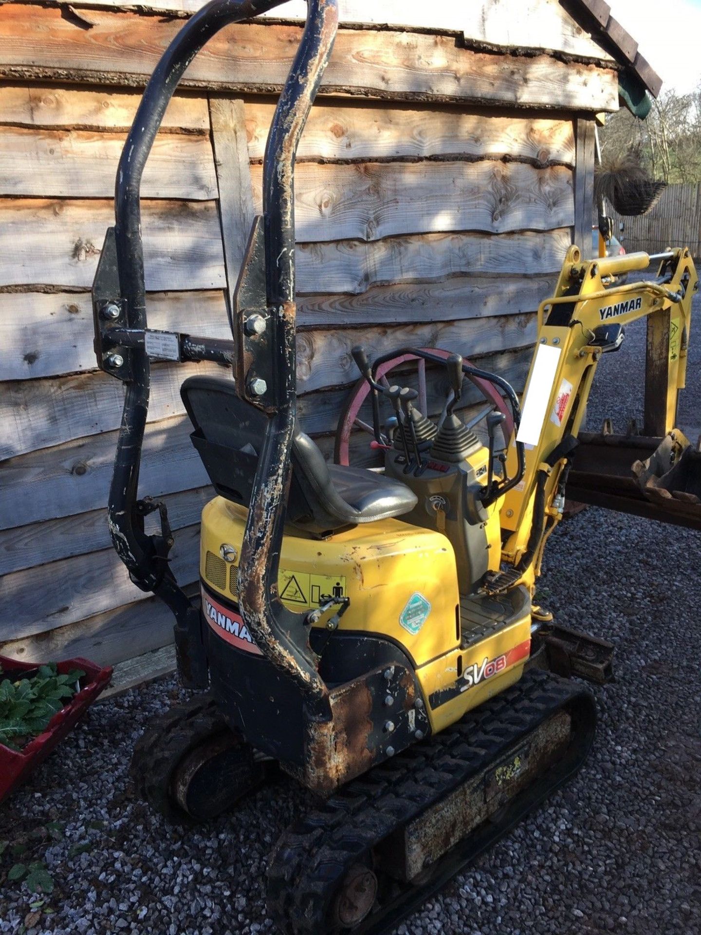 Yanmar Sv08 Micro Digger Mini Digger - Image 4 of 5