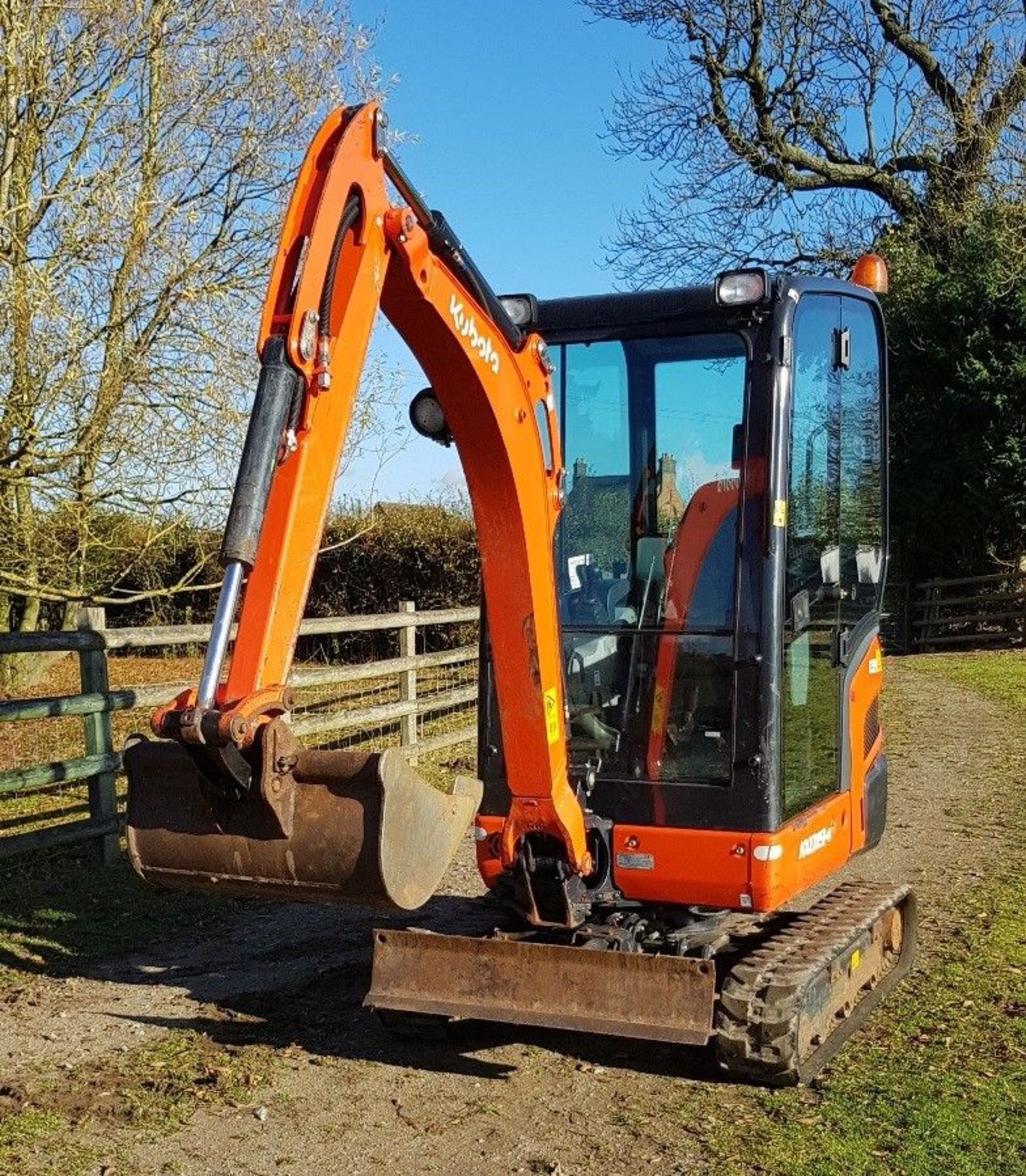 Kubota KX019-4 Mini Digger - Image 3 of 11