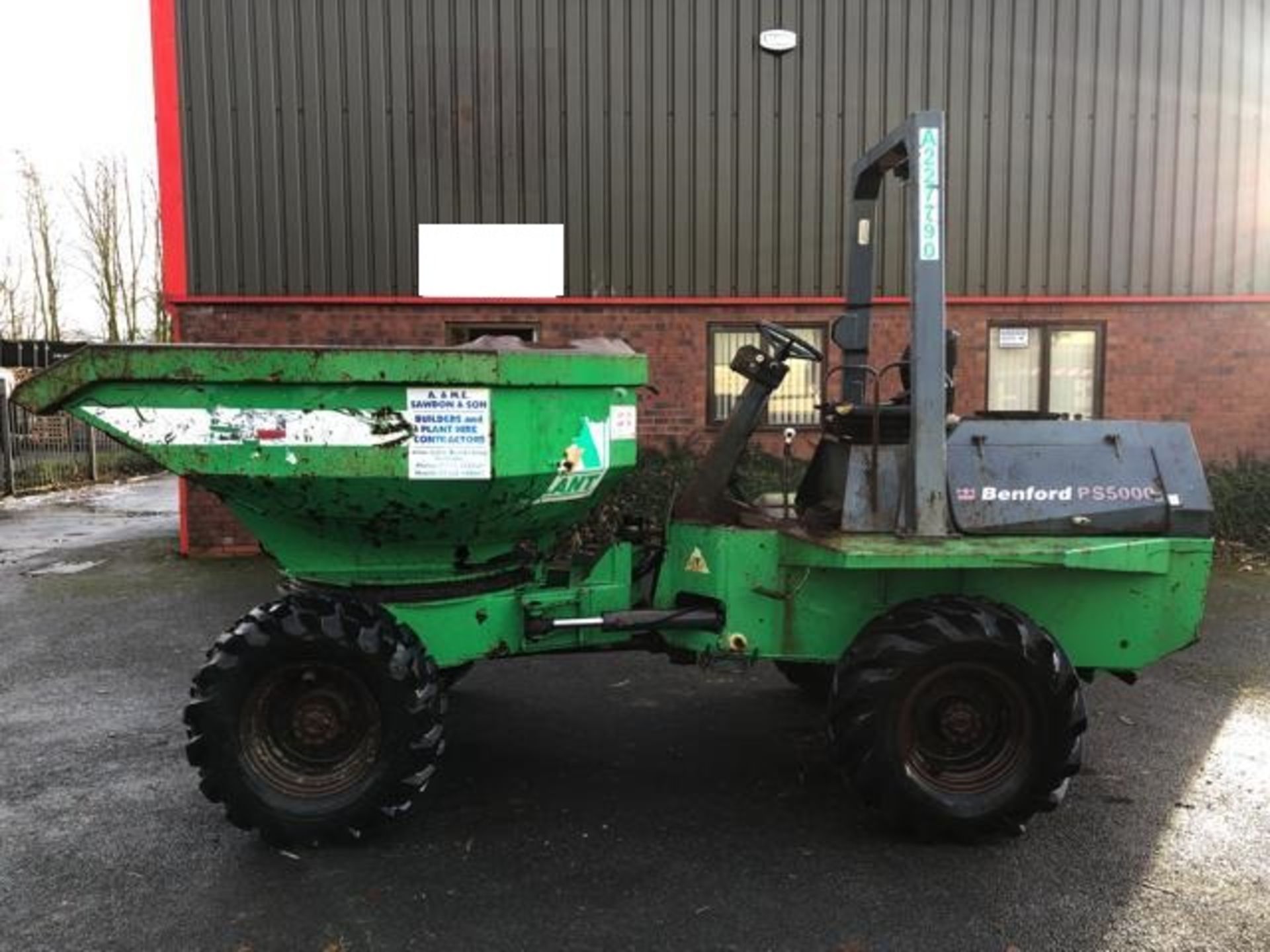 Benford PS5000 Swivel Tip 4X4 Dumper - Image 2 of 11