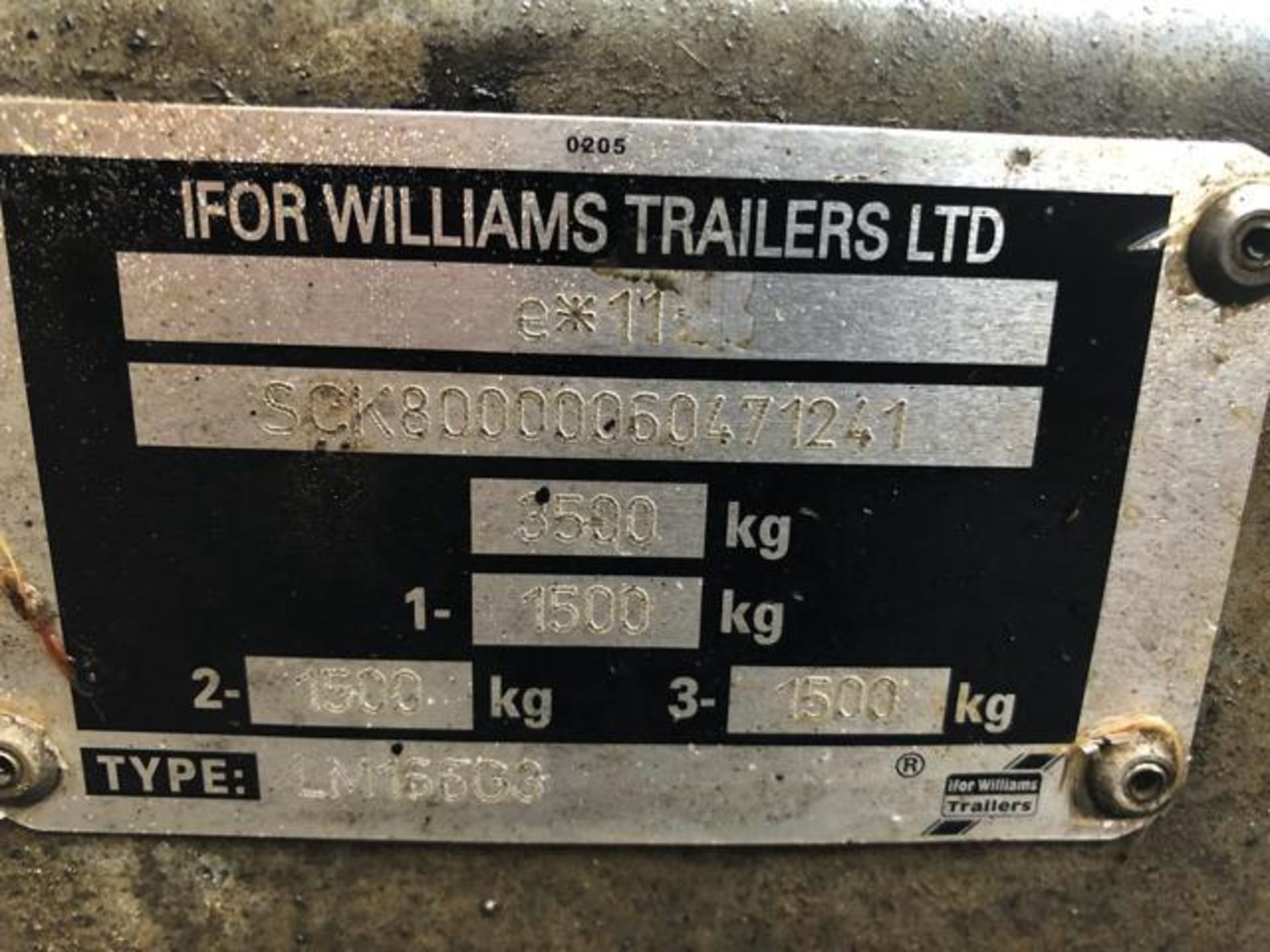 Ifor Williams Tri Axel 16FT Dropside Trailer - Image 6 of 6