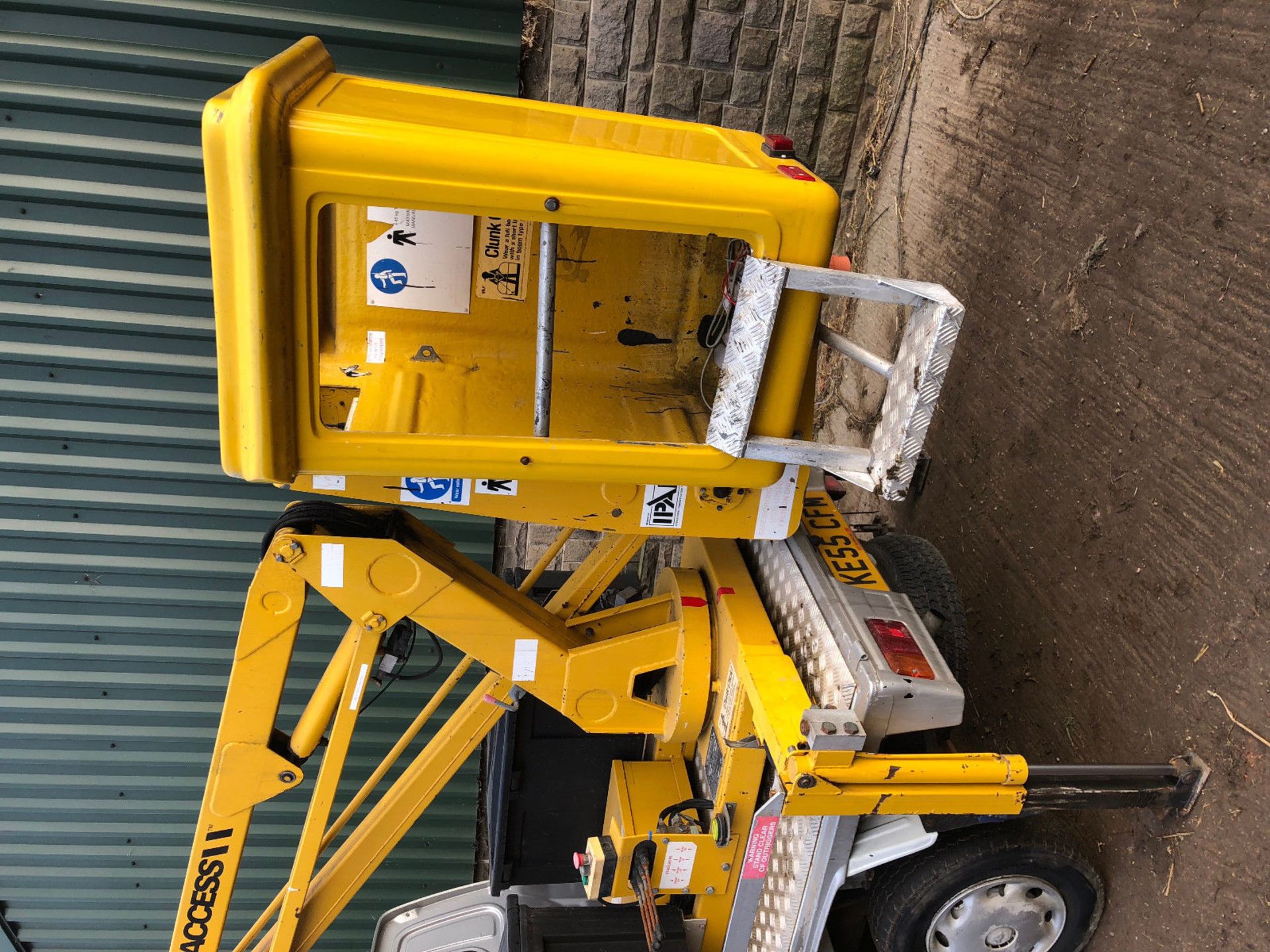 Piaggio Porter Truck with Cherry Picker Lift - Image 5 of 12