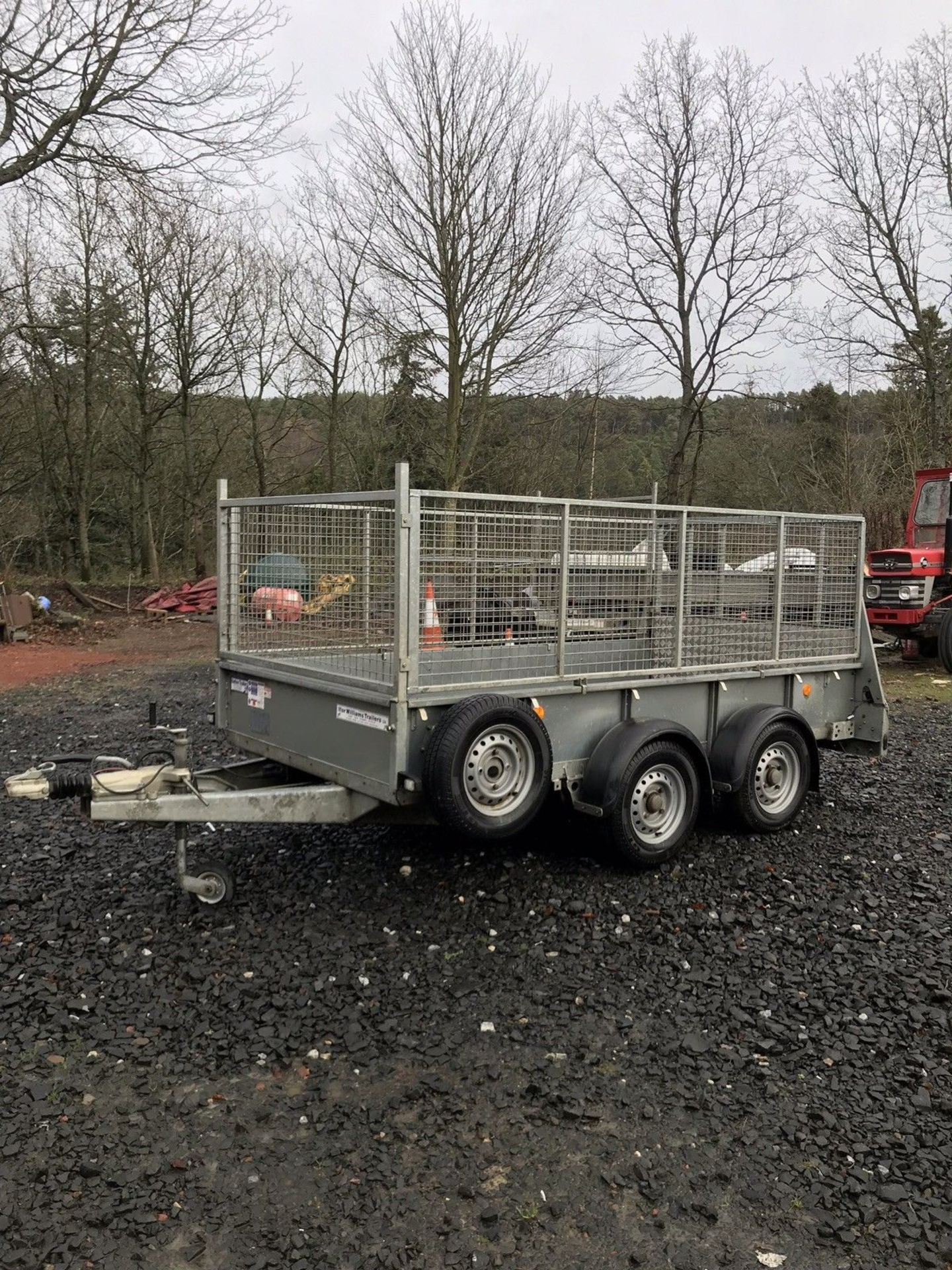 2016 Ifor Williams GD105 2700kg Plant trailer 10’ X 5’ Mesh Sides Ramp Tailgate - Image 2 of 6