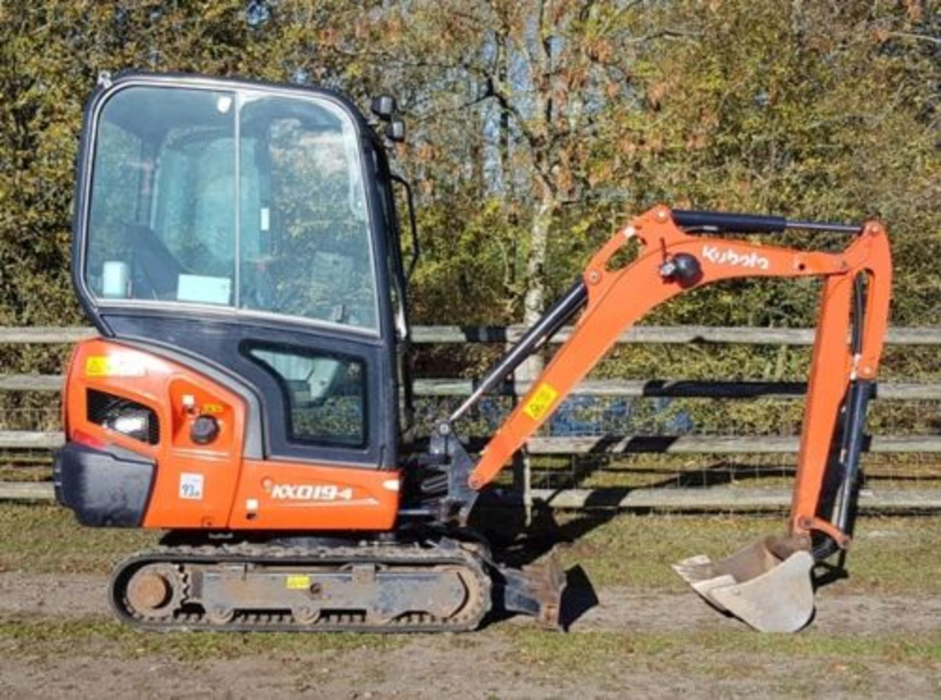 Kubota KX019-4 Mini Digger