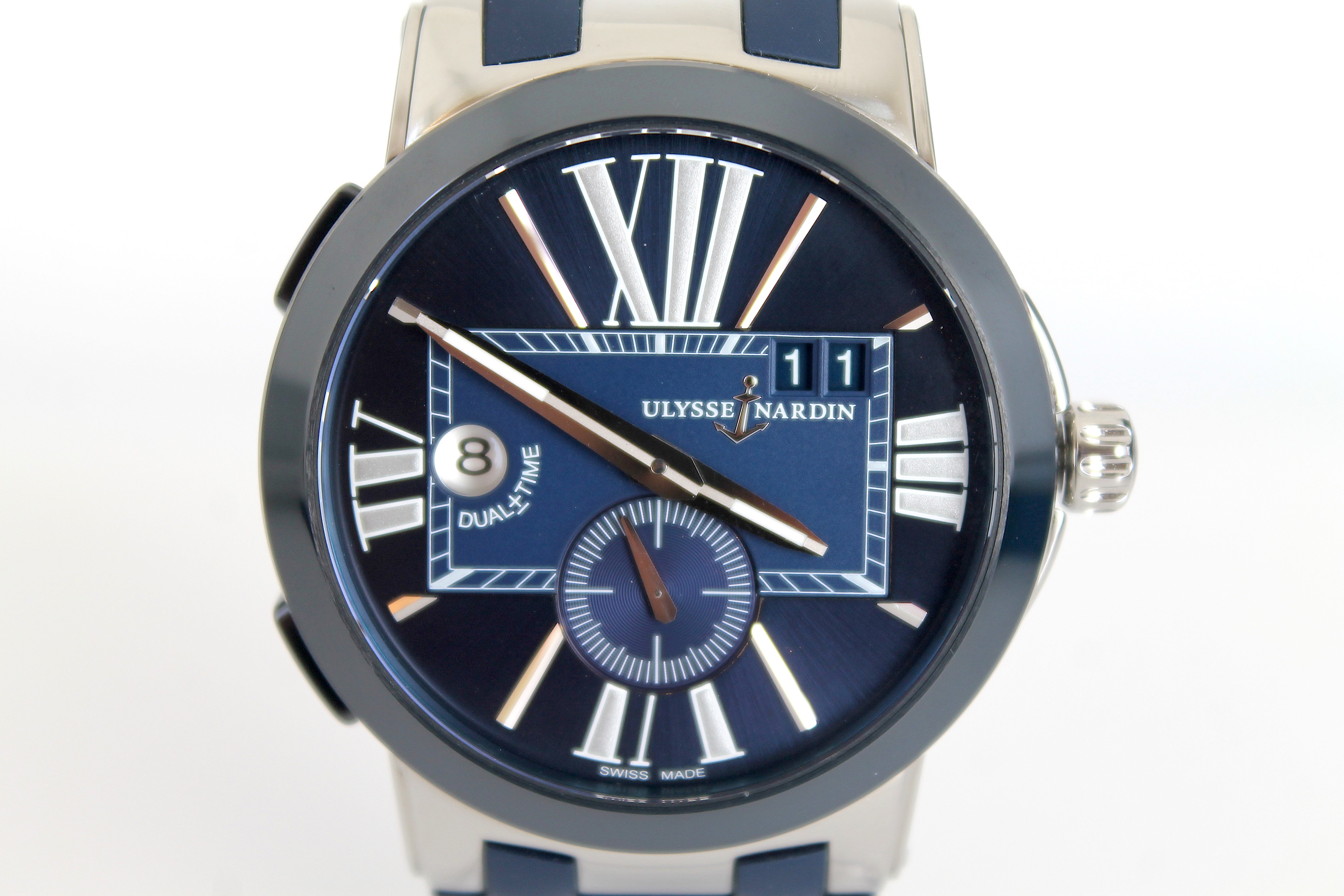 ULYSSE NARDIN EXECUTIVE DUAL TIME 243-00 AUTOMATIC