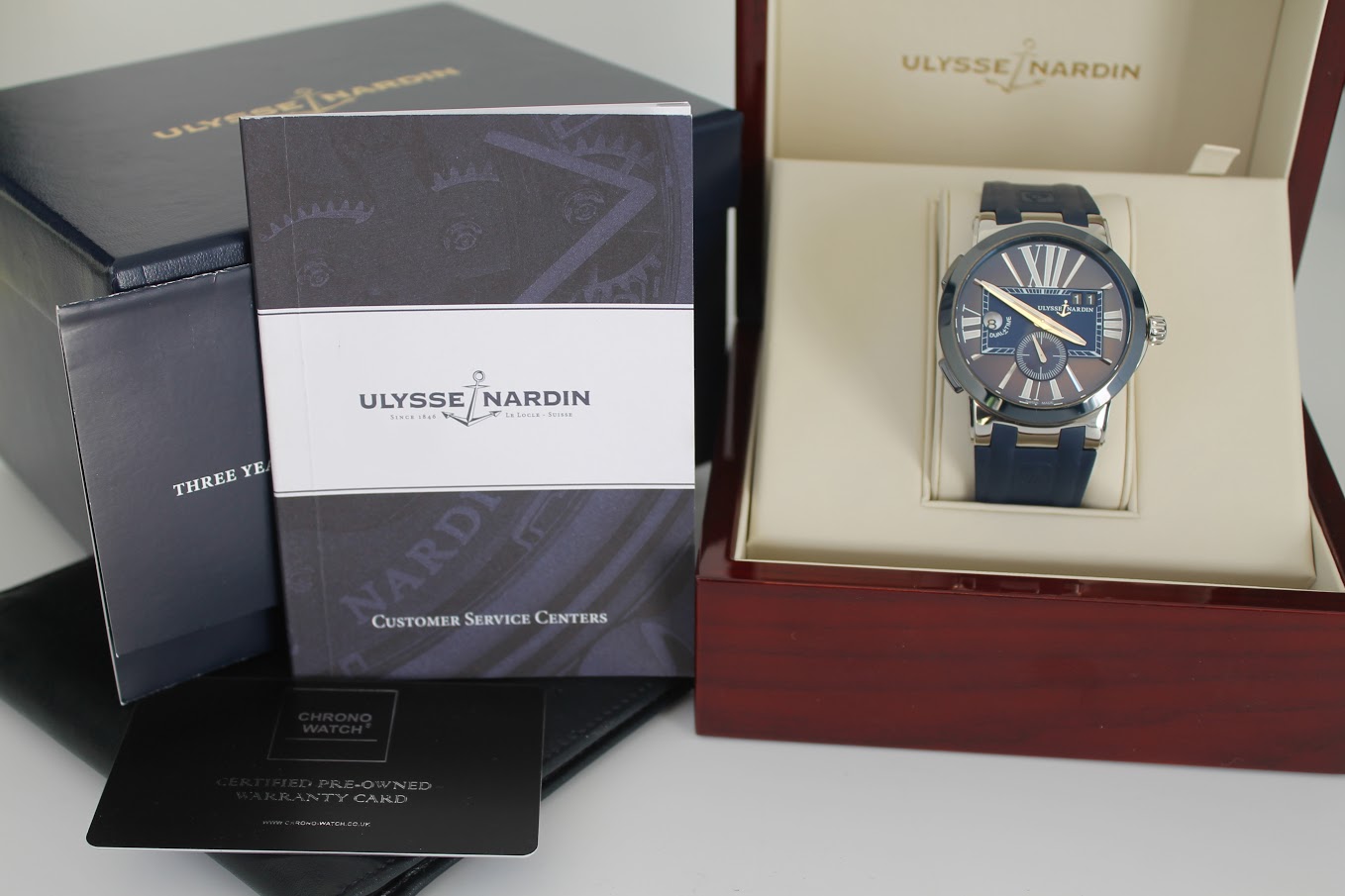 ULYSSE NARDIN EXECUTIVE DUAL TIME 243-00 AUTOMATIC - Image 2 of 10